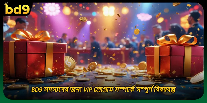 BD9 সদস্যদের জন্য VIP প্রোগ্রাম সম্পর্কে সম্পূর্ণ বিষয়বস্তু